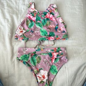 Morena Beachwear Bikini Costa Rica butterfly bird and leaf design 🦋
